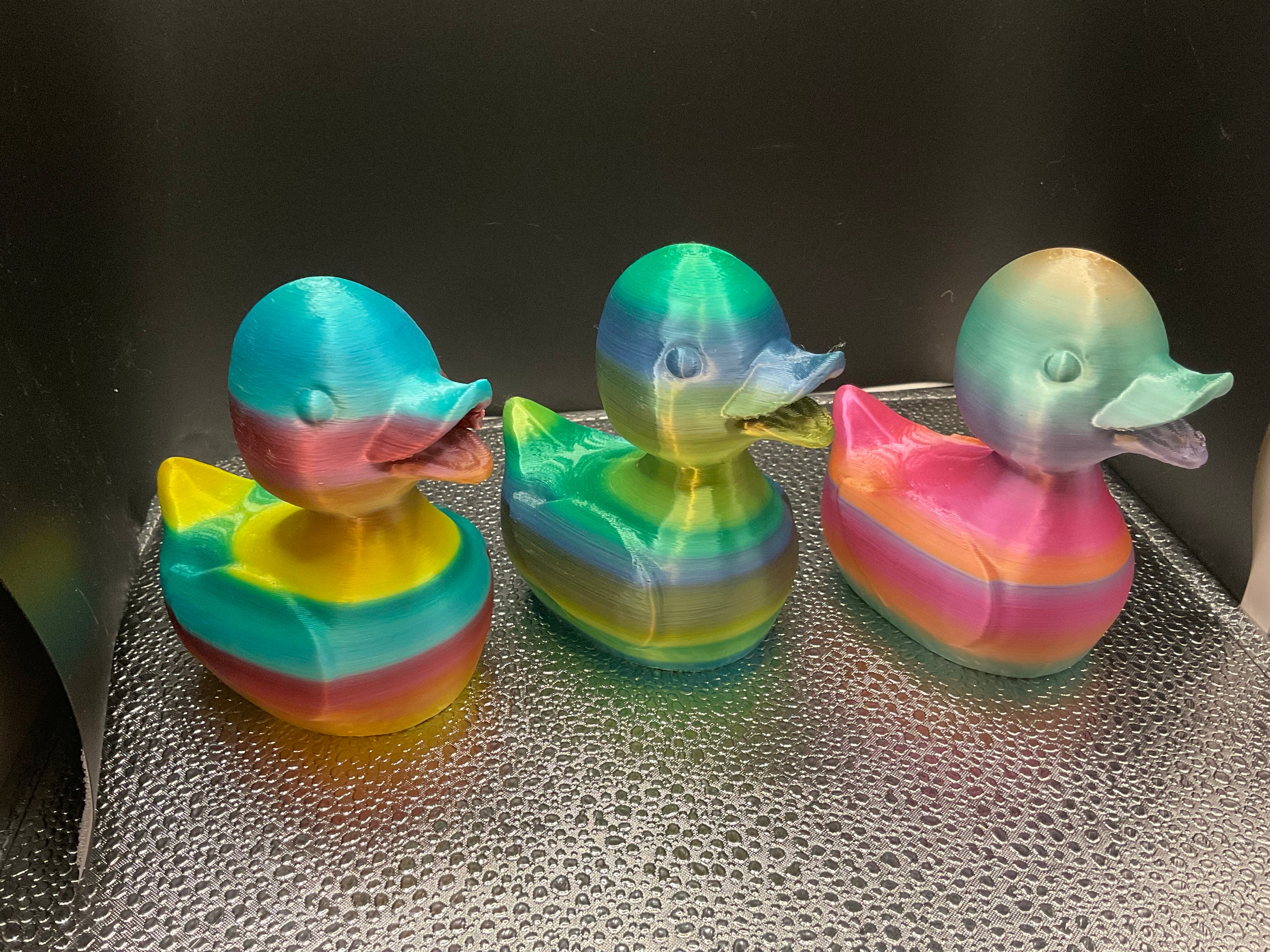 Tie Dye Ducks