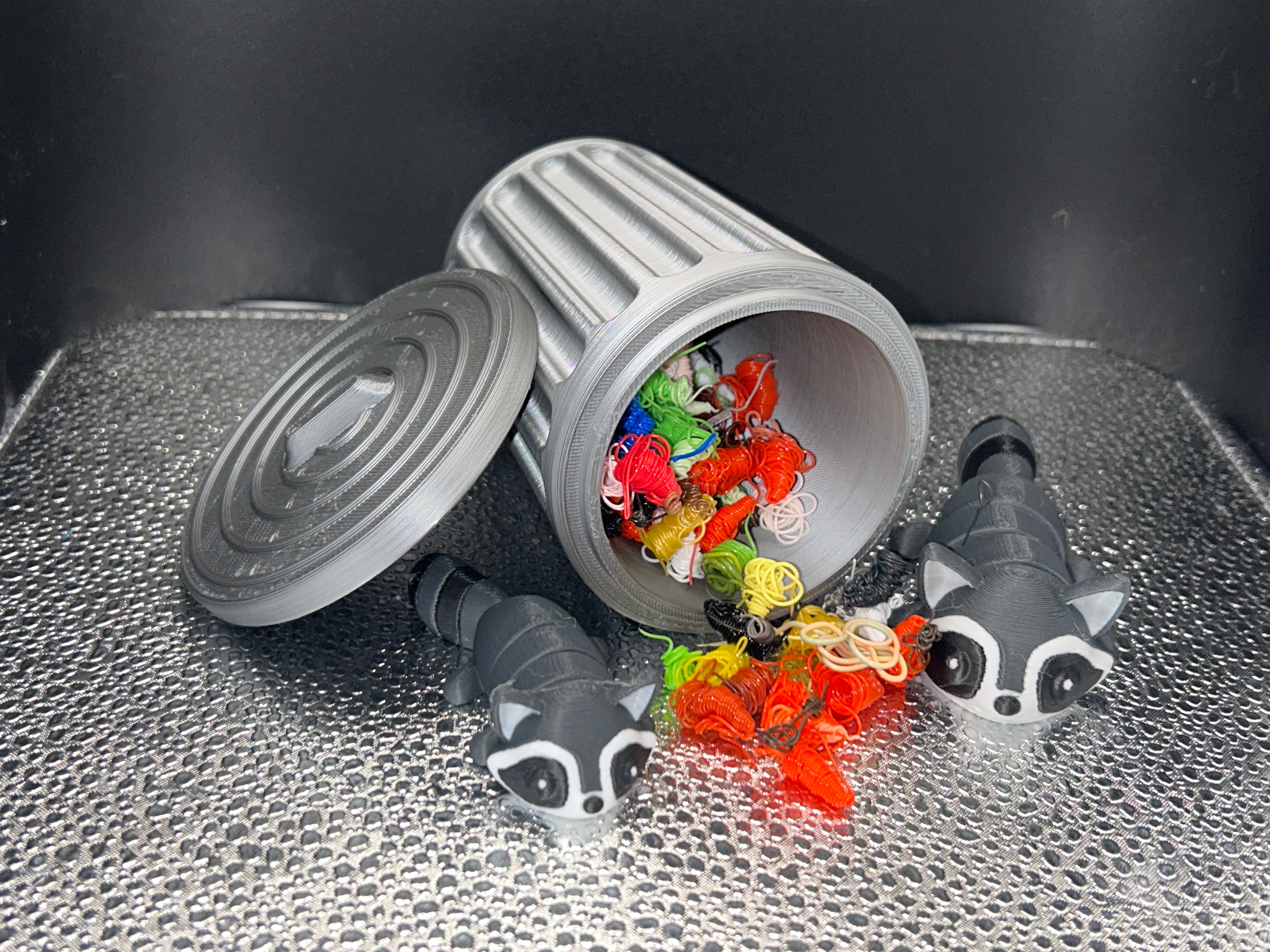 Trash panda raccoons