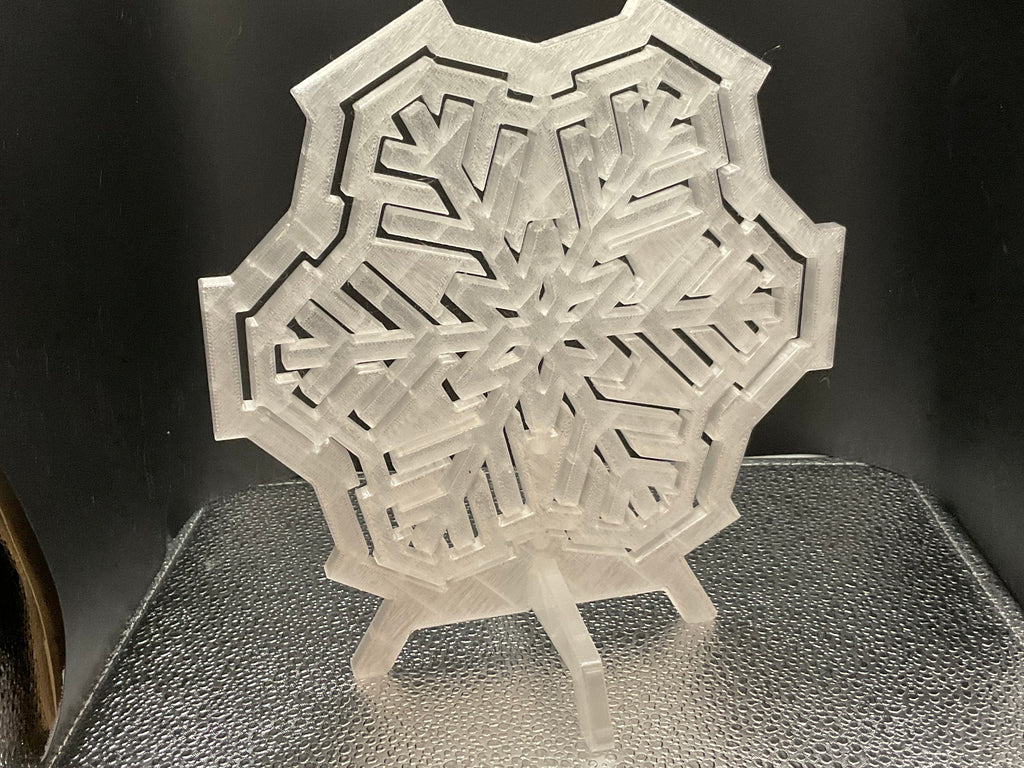Spinning Snowflakes