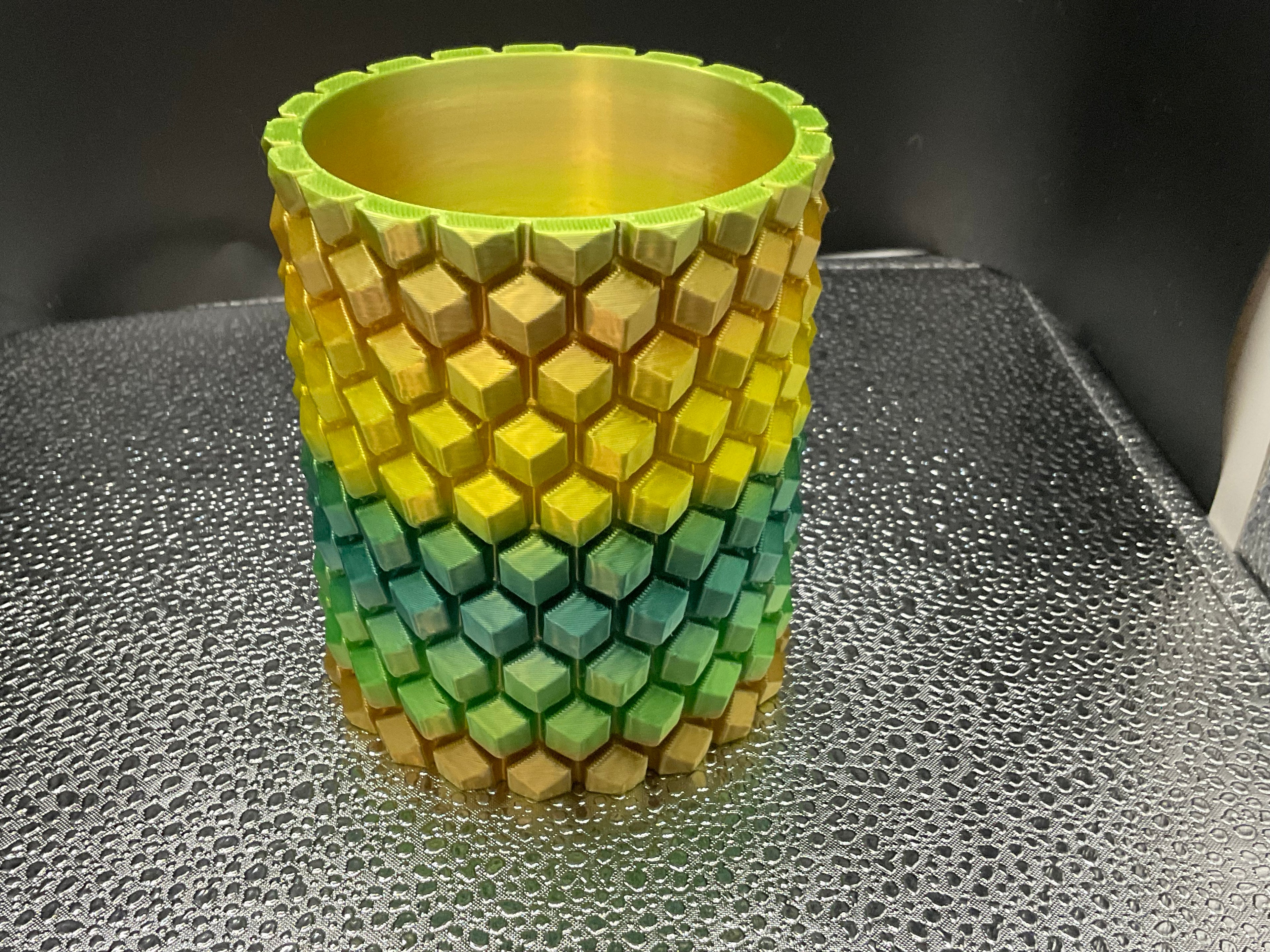 Desk Cups (Geometric And Kitty)