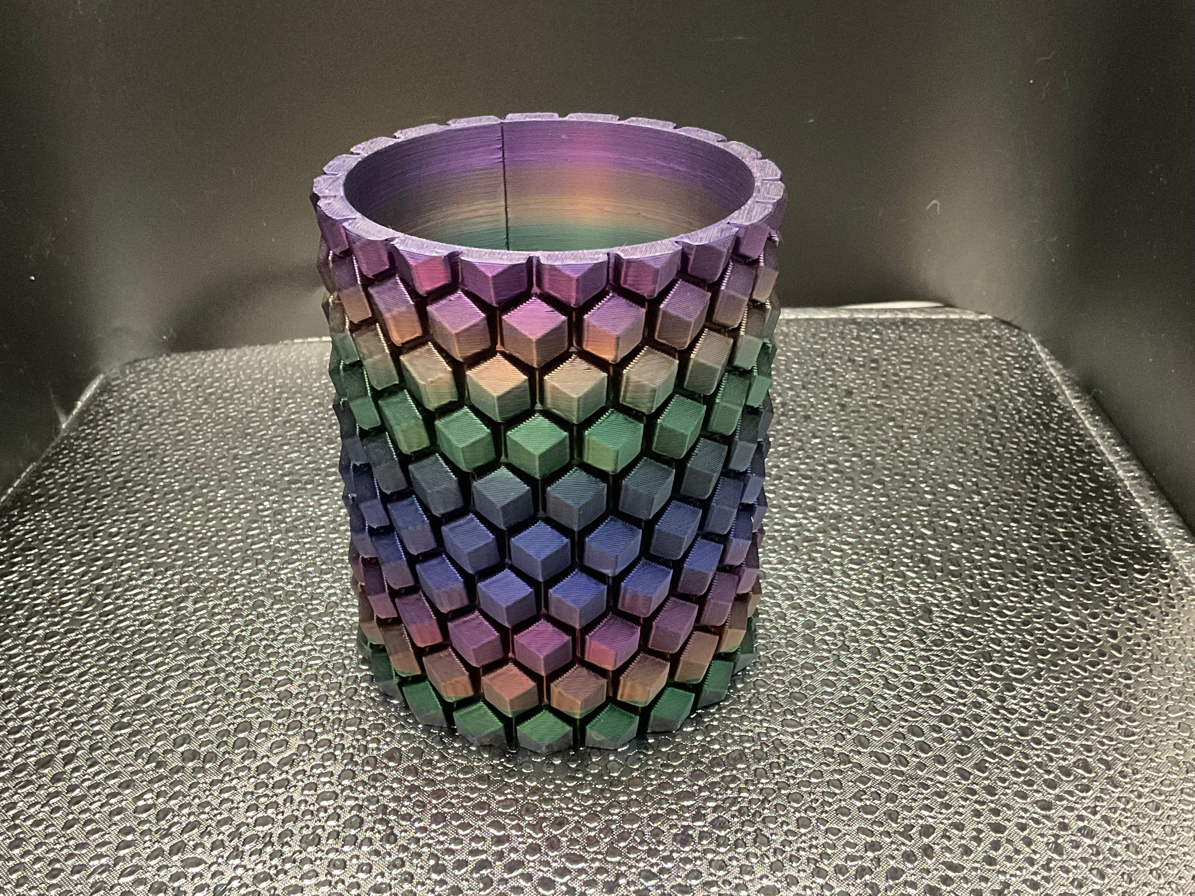 Desk Cups (Geometric And Kitty)