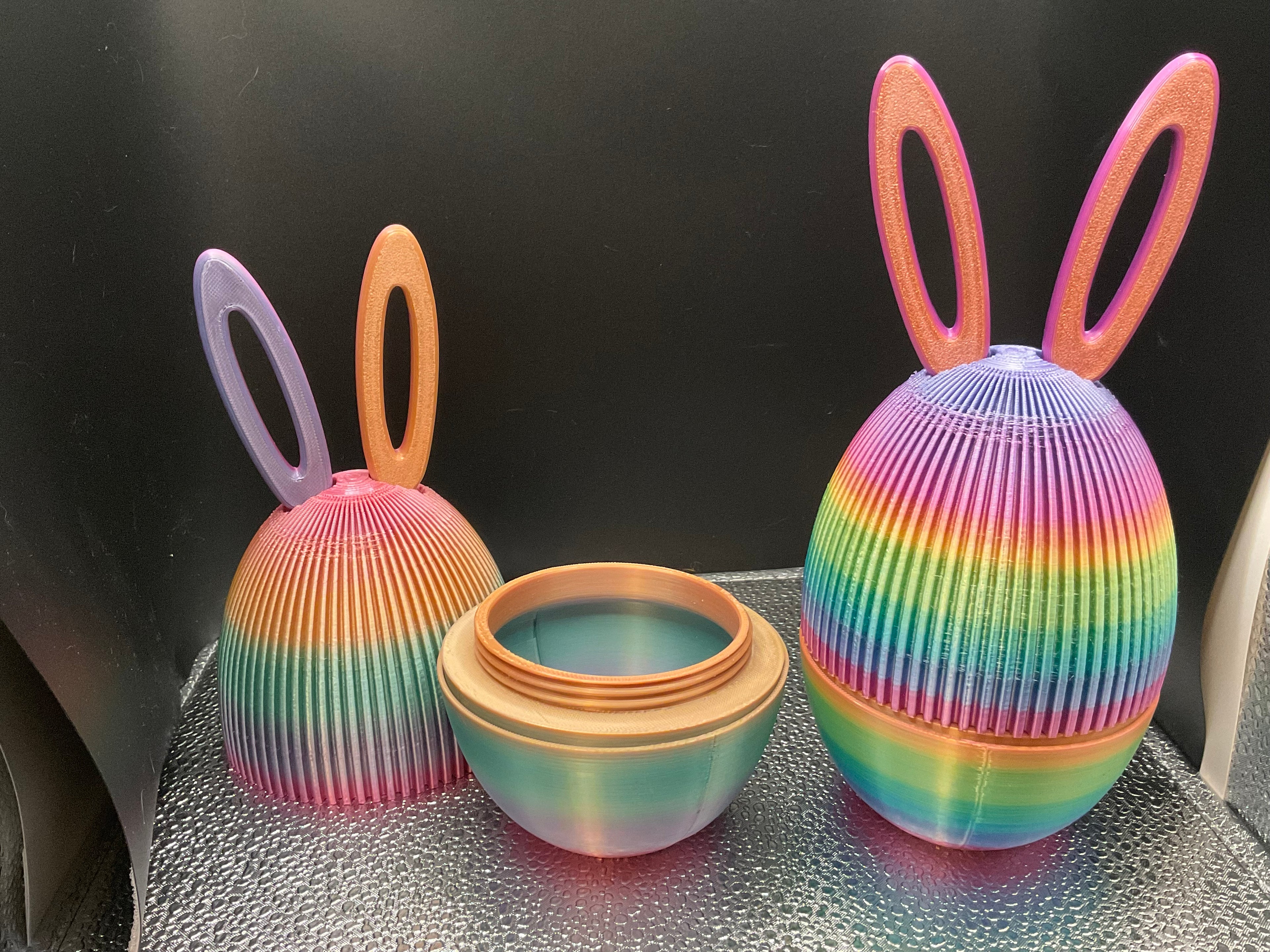 Bunny Egg with Storage