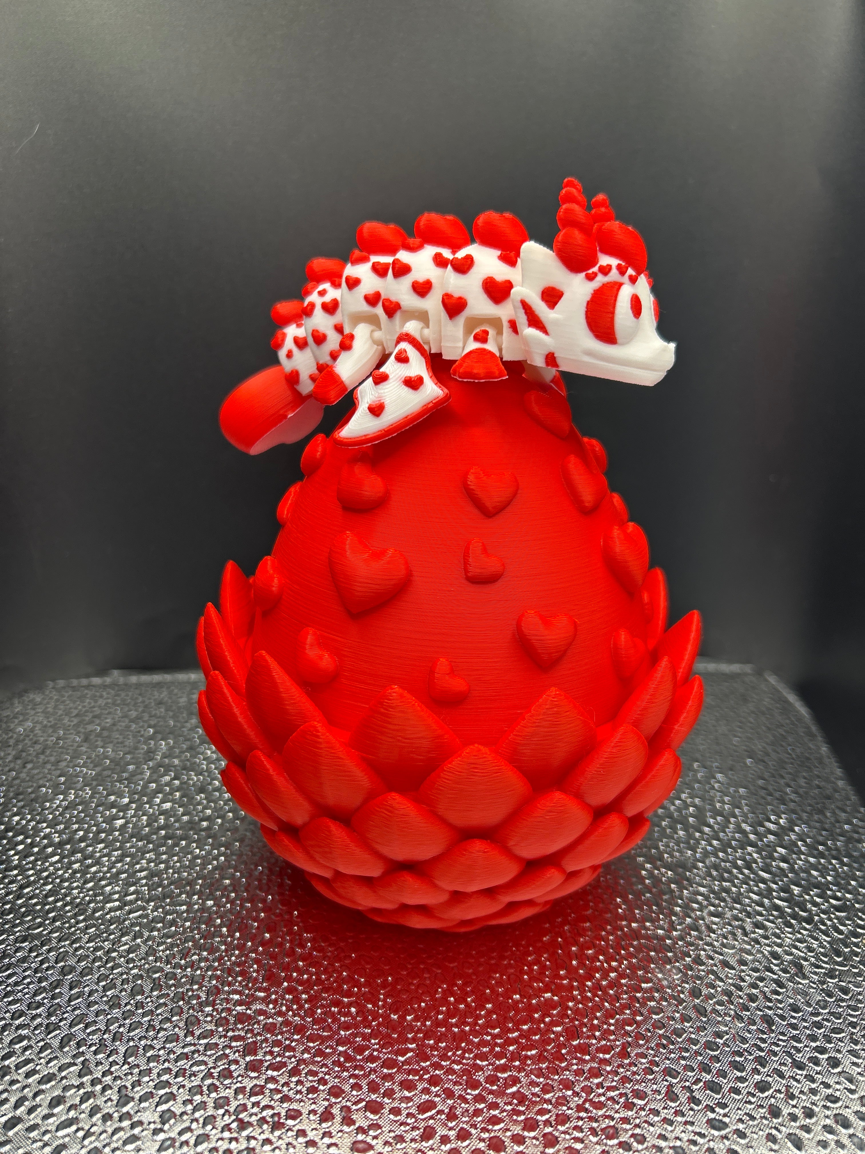 Baby Heart Dragon and Egg