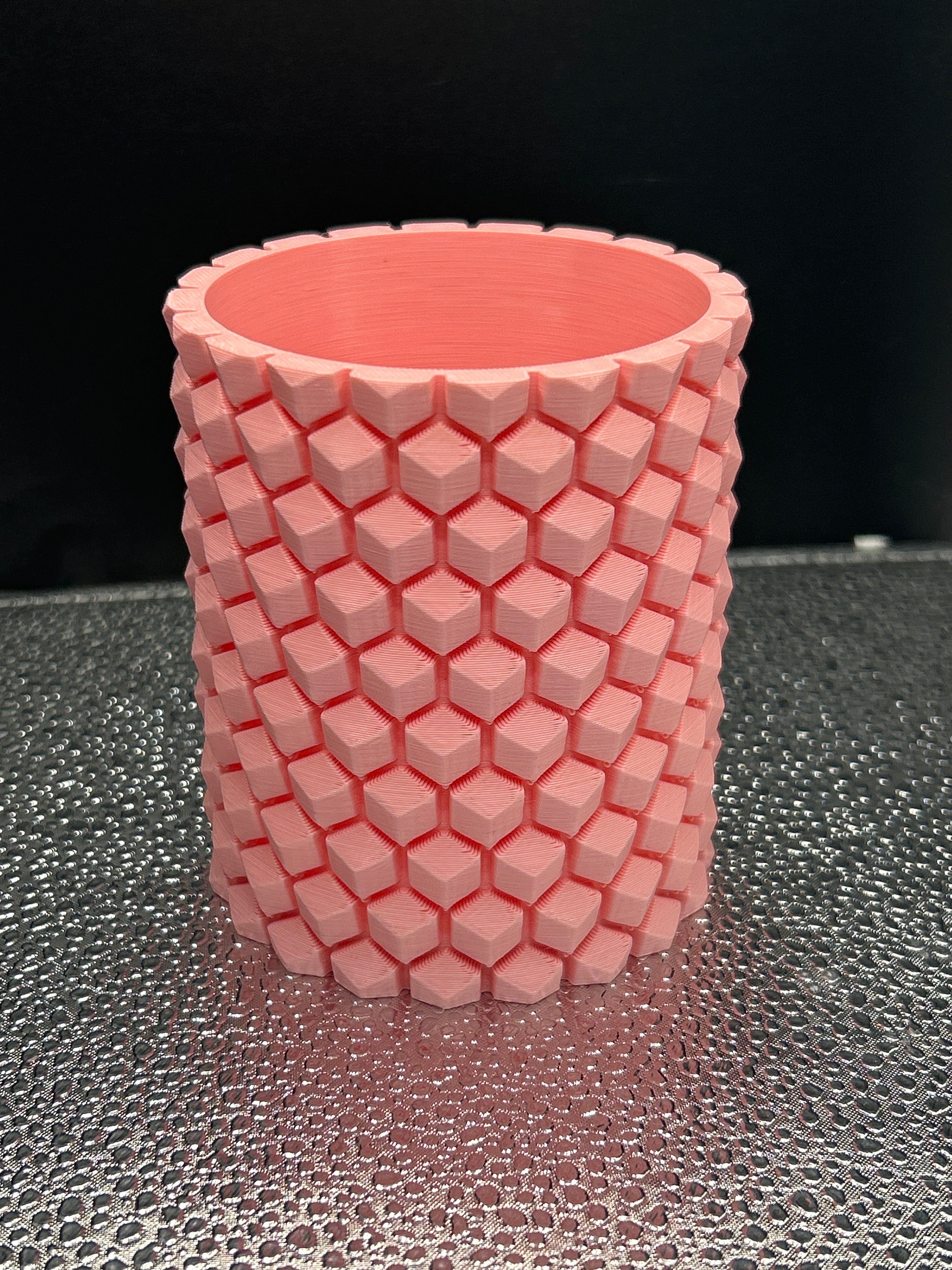 Desk Cups (Geometric And Kitty)