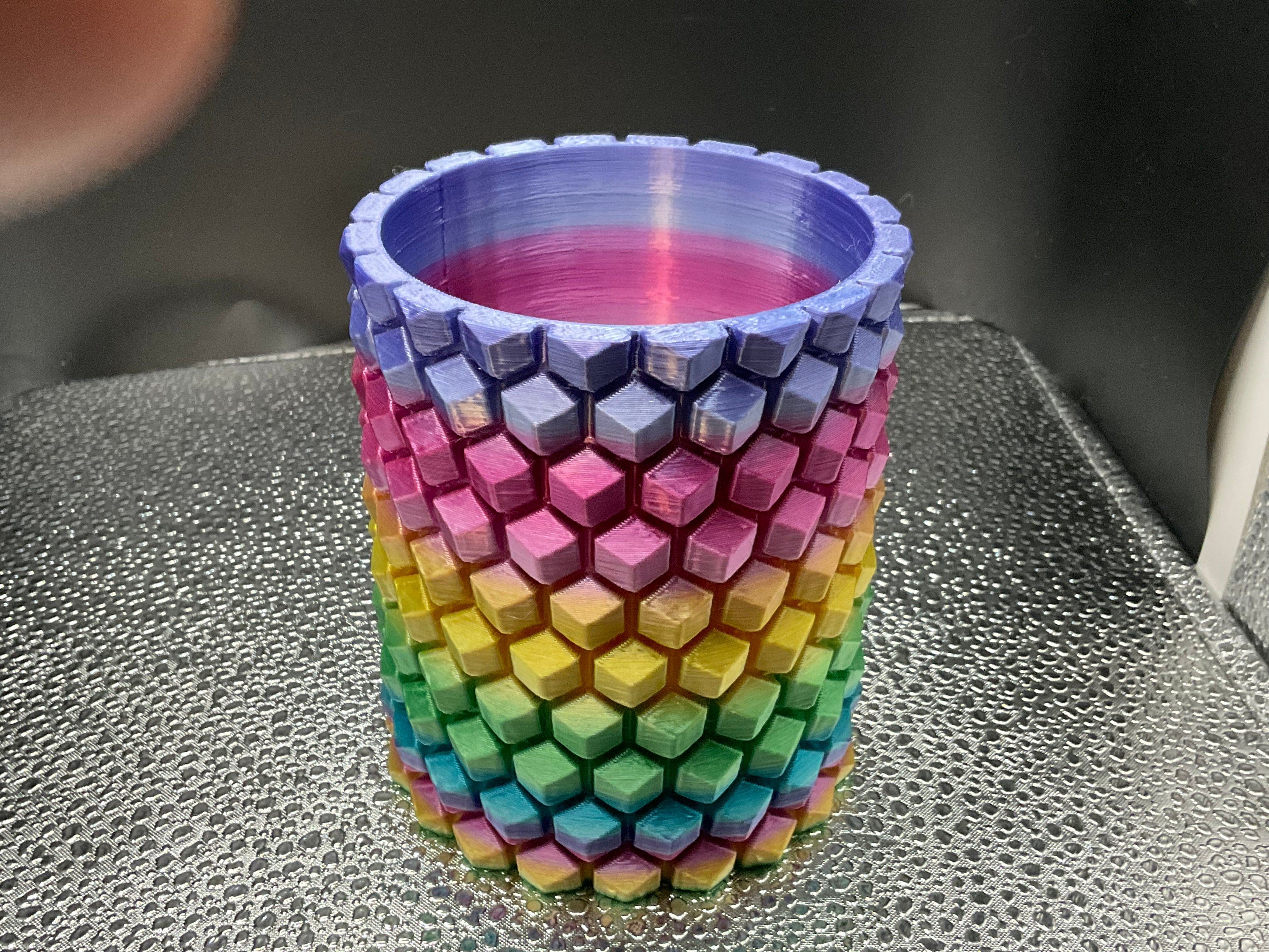 Desk Cups (Geometric And Kitty)