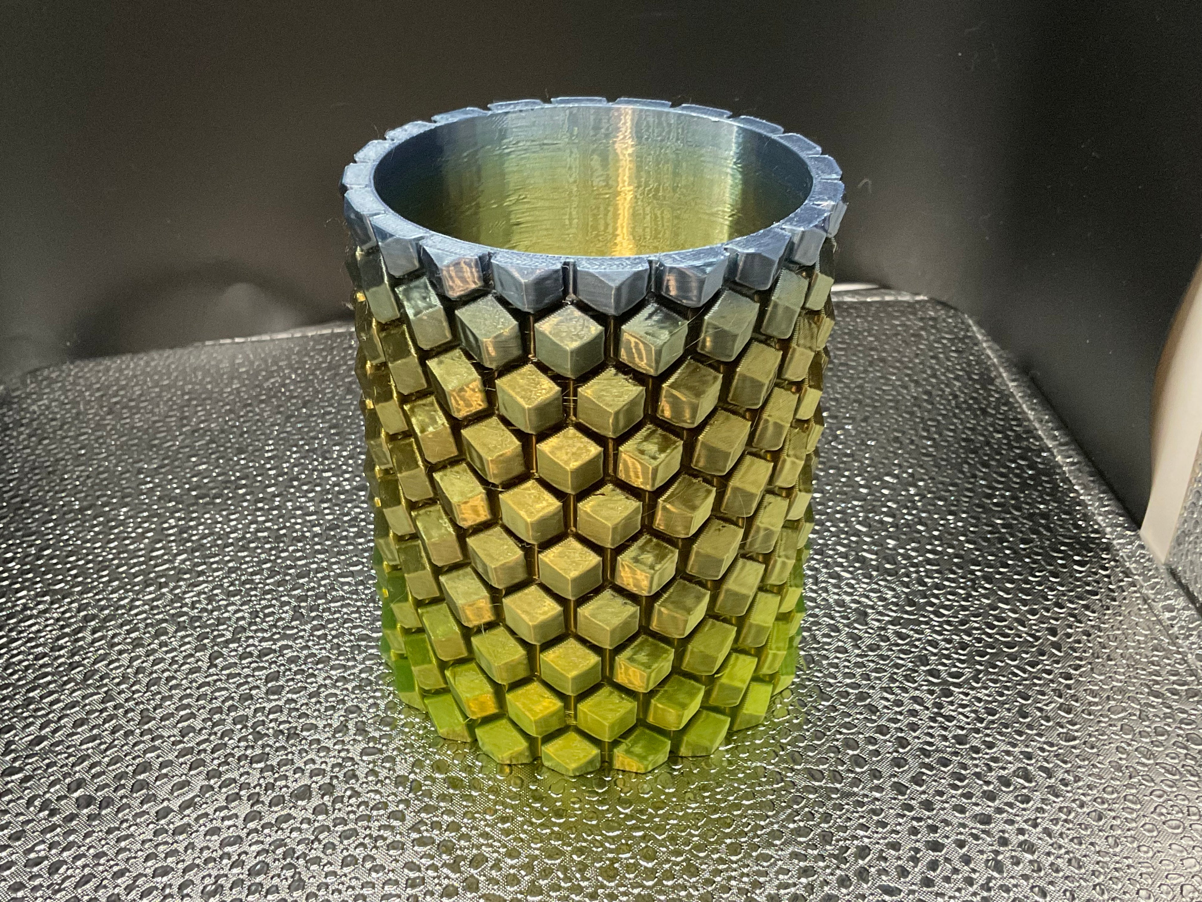 Desk Cups (Geometric And Kitty)