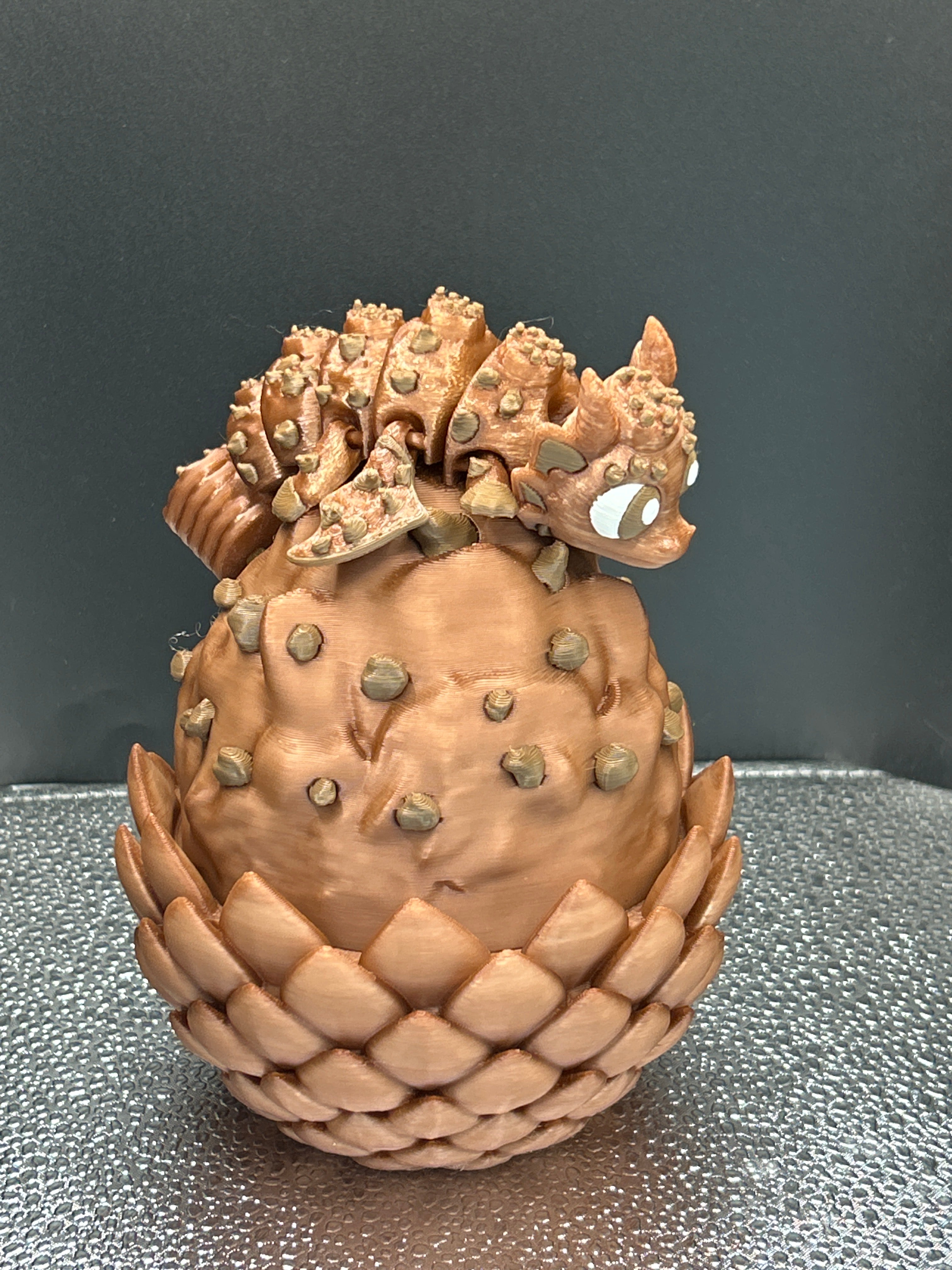 Chocolate Chip Cookie Dragon and Egg