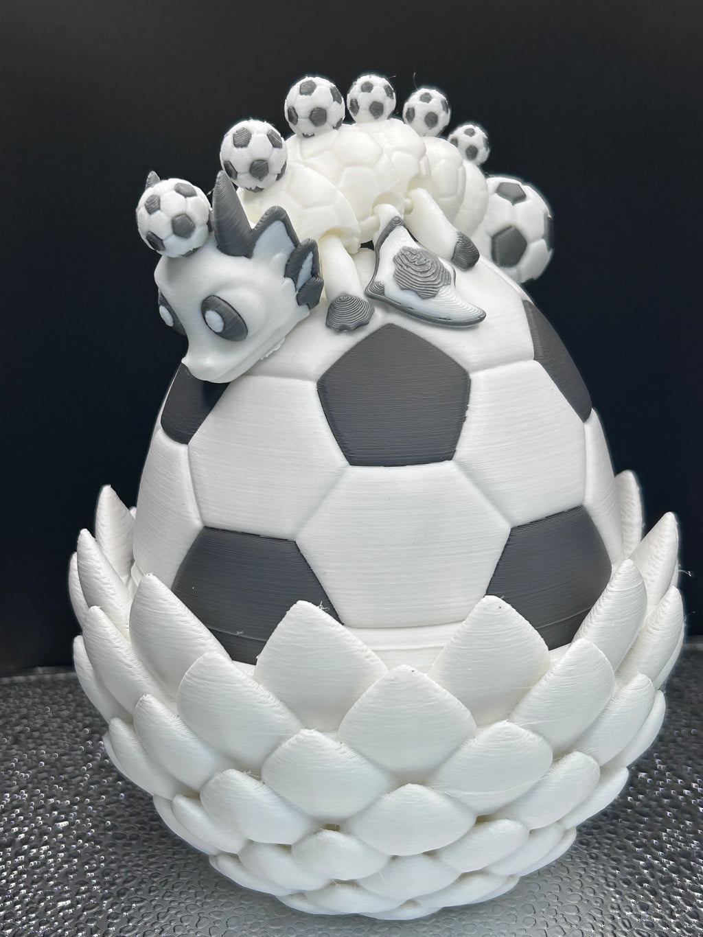 Soccer Dragon and egg