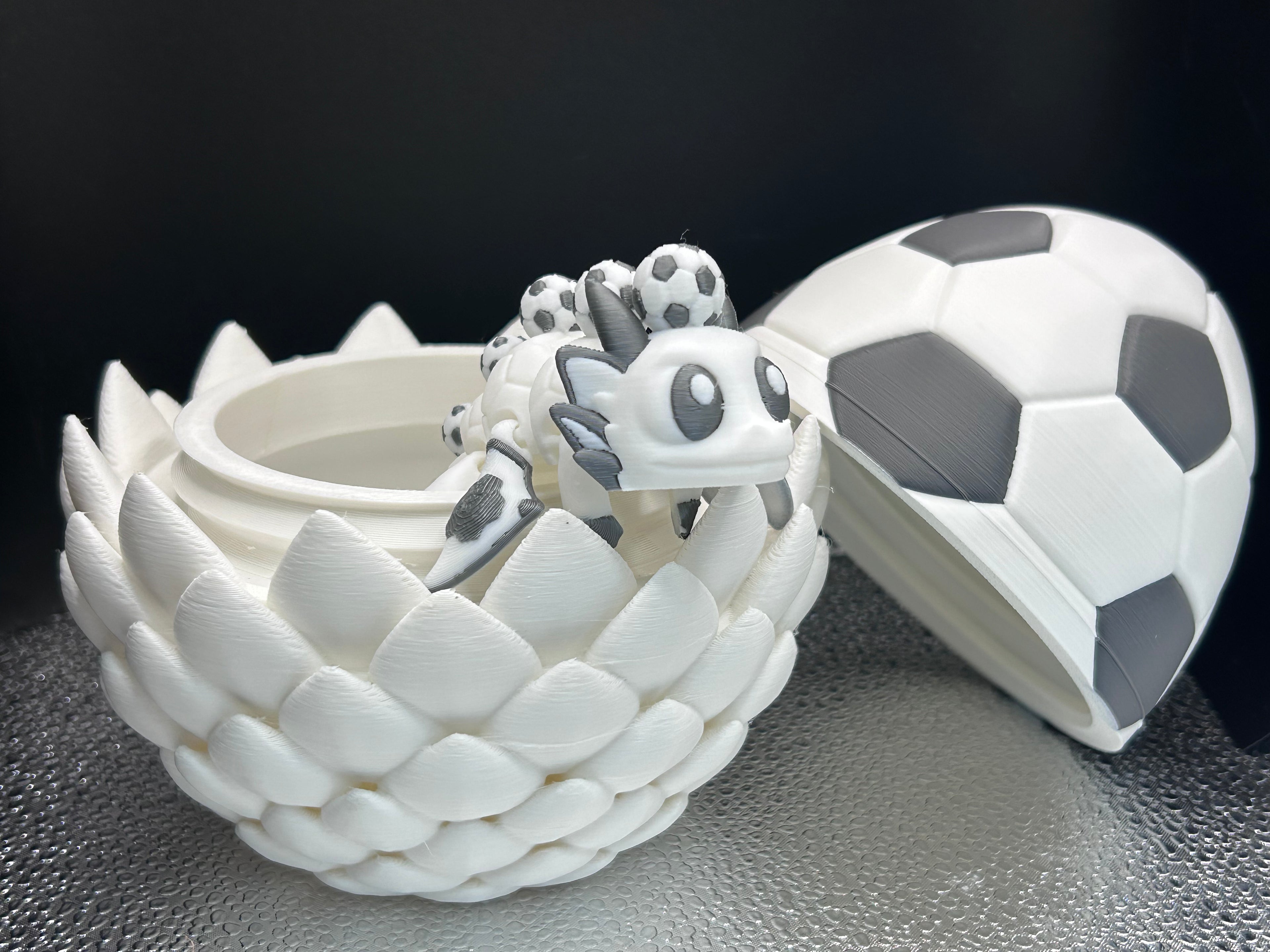 Soccer Dragon and egg